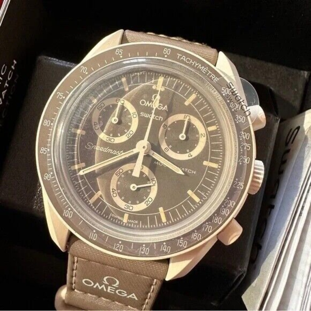 Swatch x Omega Bioceramic MoonSwatch Mission on Earth Desert Brand New - Picture 4 of 5